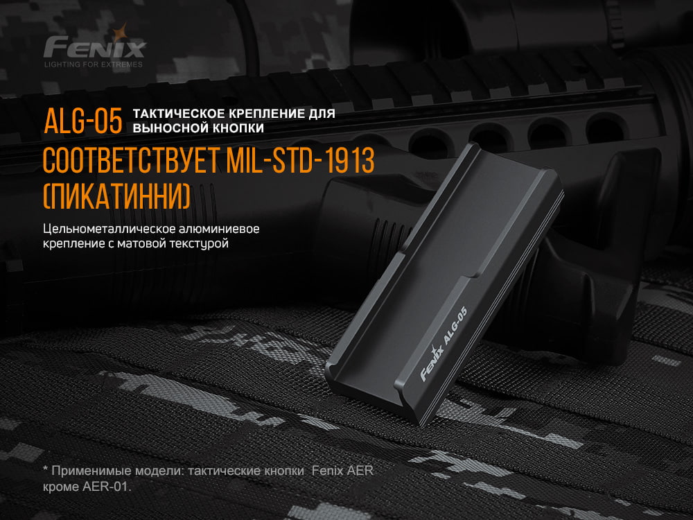 Крепление на оружие для выносной кнопки Fenix ALG-05 - фото 9