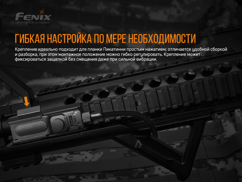 Крепление на оружие для выносной кнопки Fenix ALG-05 - фото 7