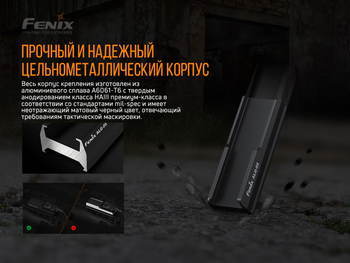 Фото Крепление на оружие для выносной кнопки Fenix ALG-05