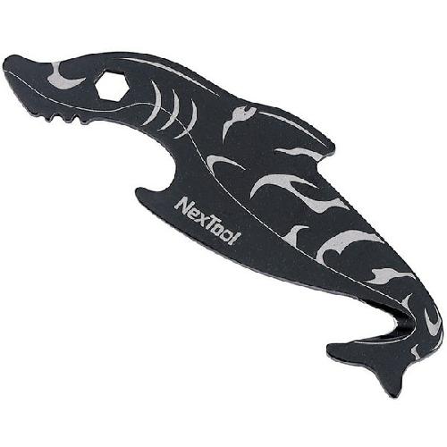 Мини-Мультитул NexTool EDC box cutter Shark KT5521Black - фото 1