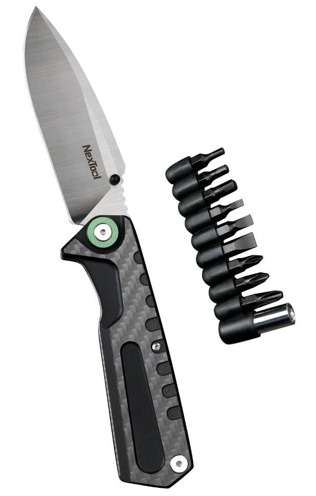 Многофункциональный нож Xiaomi NexTool 3 в 1 NE20021 Black (6945064210863) - фото 4