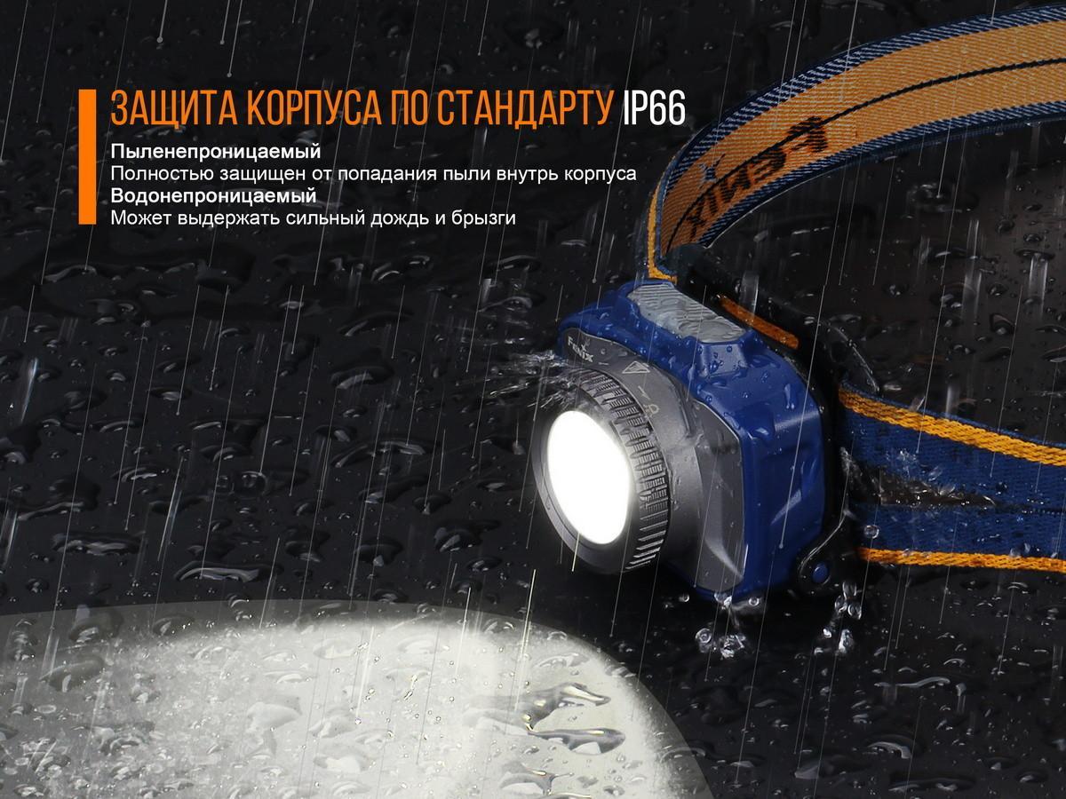 Фонарь налобный Fenix HL40R Cree XP-LHIV2 LED серый HL40RGY - фото 9