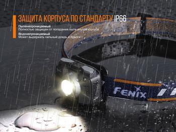 Фото Фонарь налобный Fenix HL32R голубой