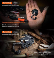 Мини-Мультитул NexTool Captain Gulp KT5018 - фото 4