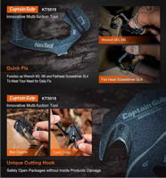 Мини-Мультитул NexTool Captain Gulp KT5018 - фото 3