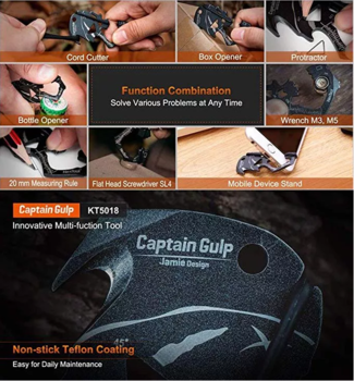 Фото Мини-Мультитул NexTool Captain Gulp KT5018