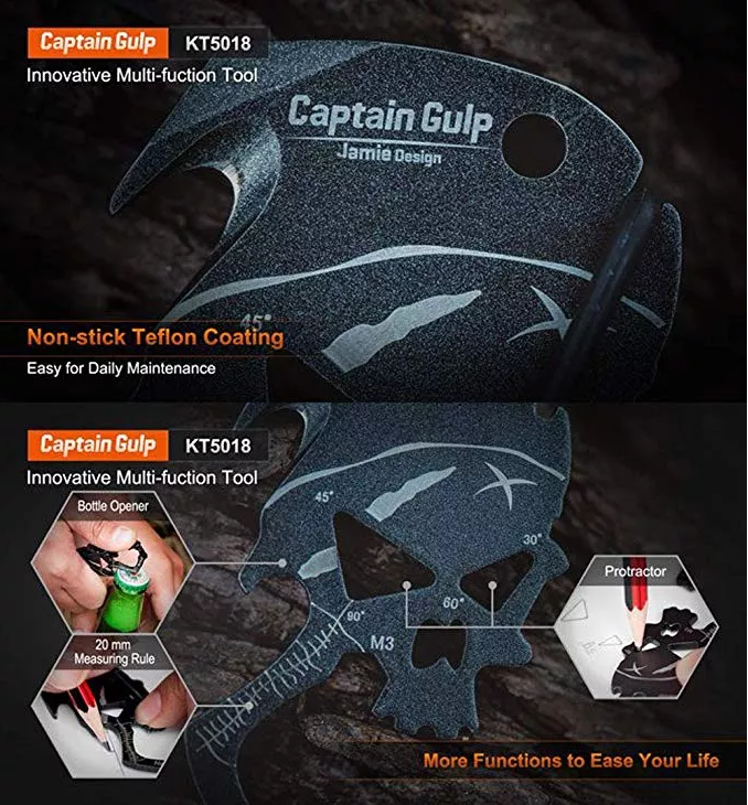 Мини-Мультитул NexTool Captain Gulp KT5018 - фото 15