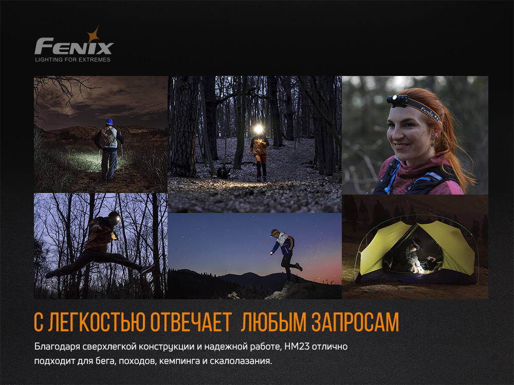 Фонарь налобный Fenix HM23 - фото 15