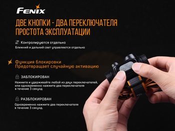 Фото Фонарь налобный Fenix HM65R