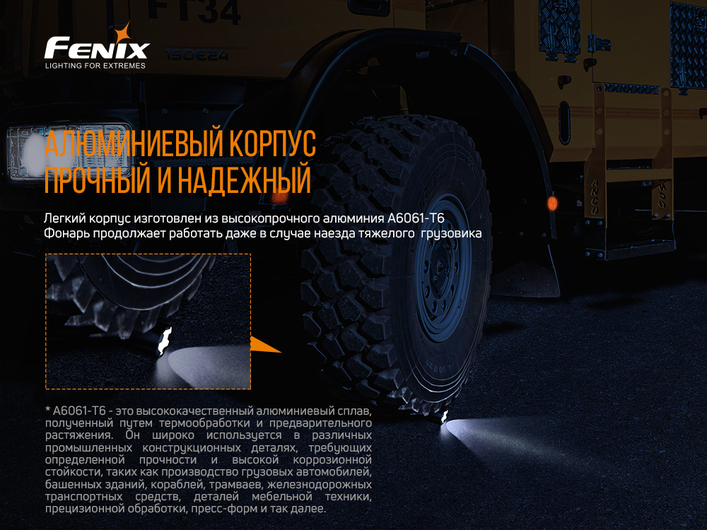 Фонарь ручной Fenix TK22UE - фото 12