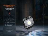 Фонарь многофункциональный Fenix CL28R с функцией Powerbank (10 000 mAh) - фото 7