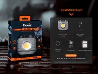 Фонарь многофункциональный Fenix CL28R с функцией Powerbank (10 000 mAh) - фото 5