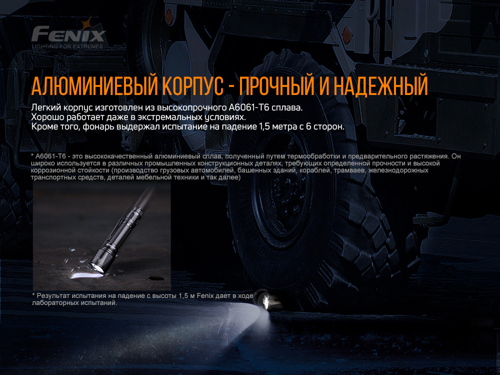 Фонарь ручной Fenix TK11 TAC - фото 9