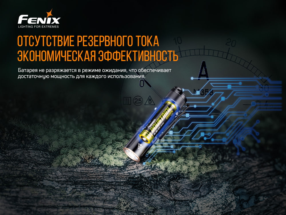 Фонарь ручной Fenix E12 V2.0 E12V20 - фото 12