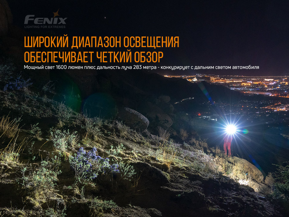 Фонарь ручной Fenix PD36R+фонарь ручной Fenix E01 V2.0 в подарок - фото 27