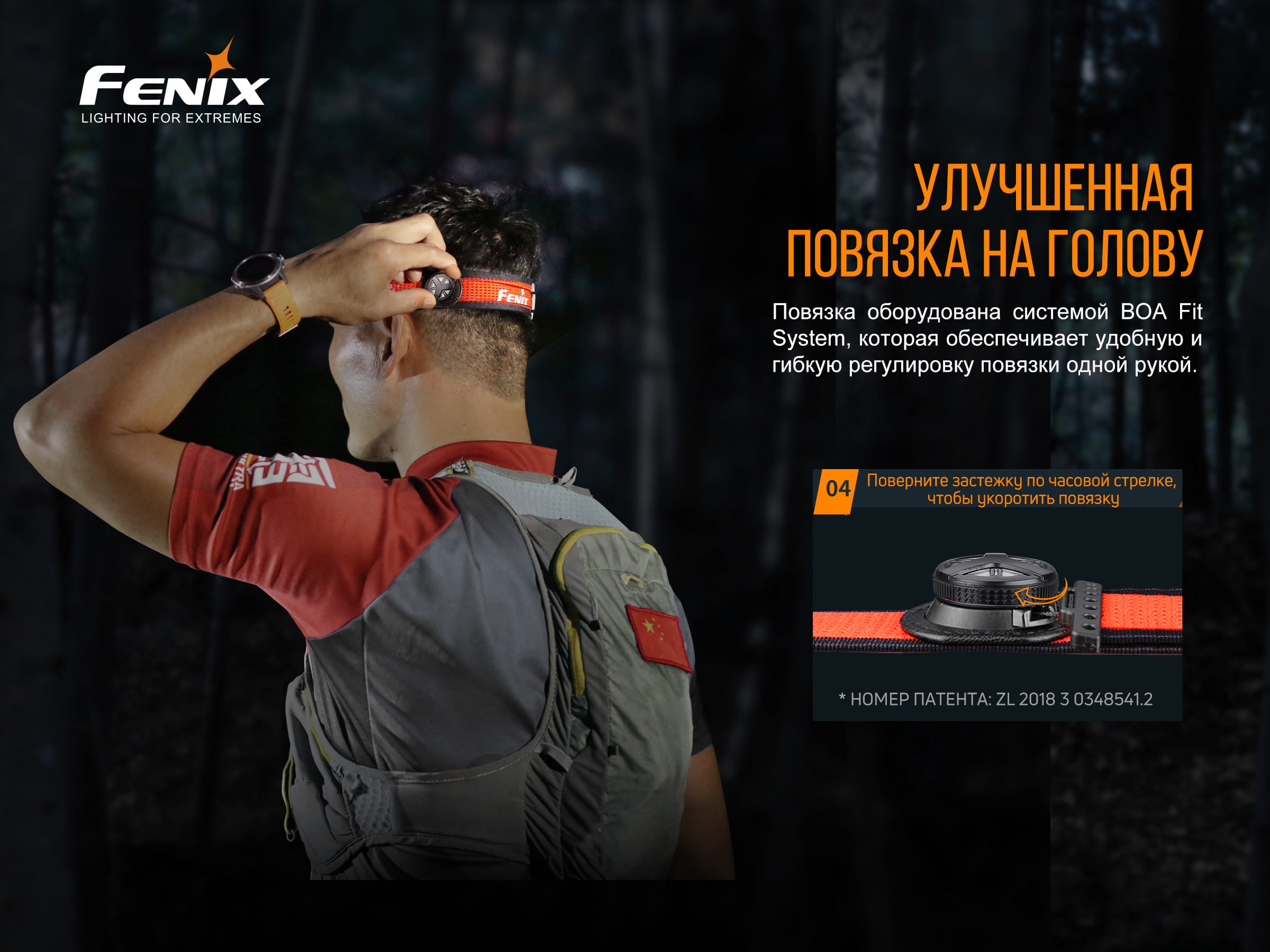 Фонарь налобный Fenix HM65R-T - фото 21