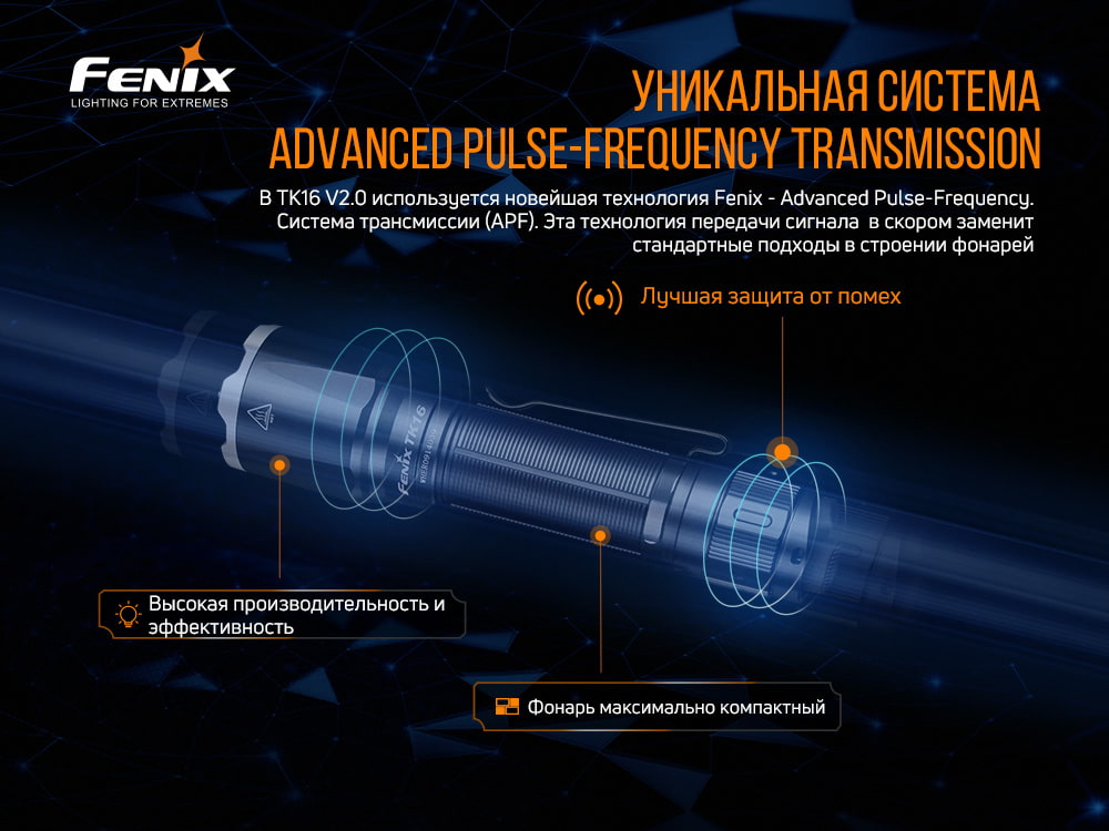 Фонарь ручной Fenix TK16 V2.0 - фото 12