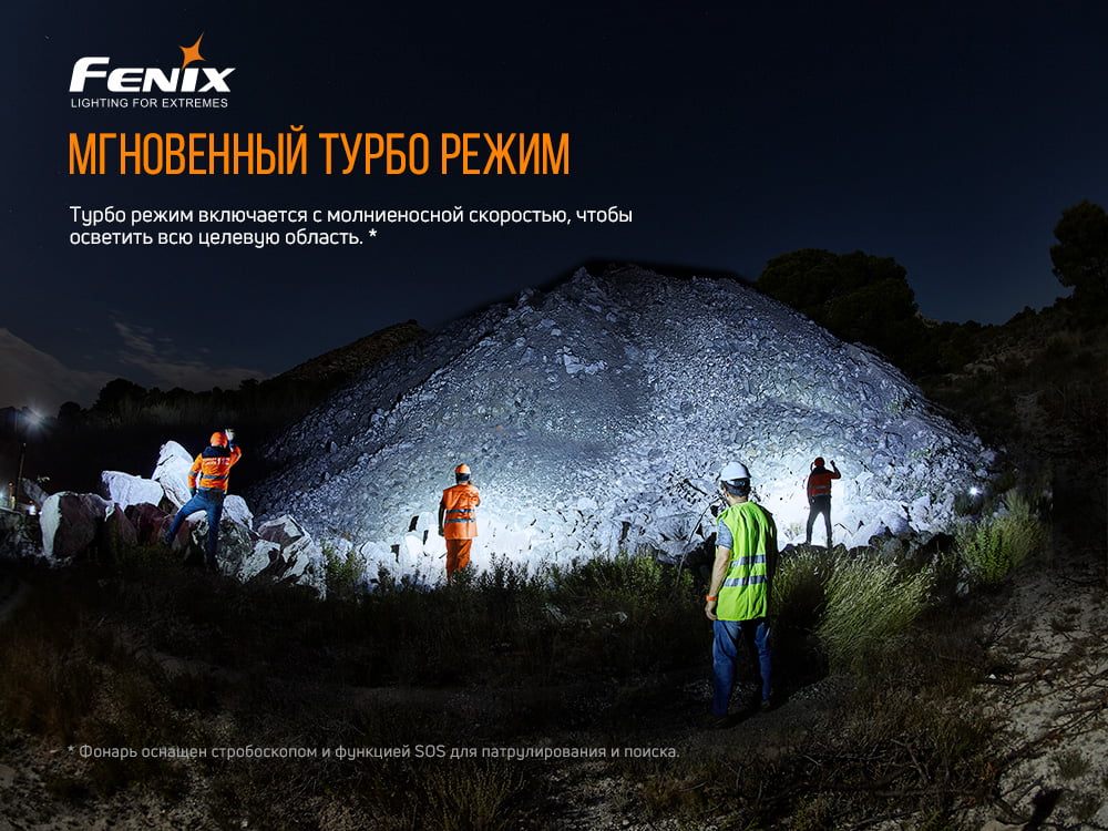 Фонарь ручной Fenix LR50R - фото 10