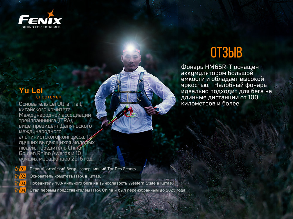 Фонарь налобный Fenix HL18R-T - фото 3