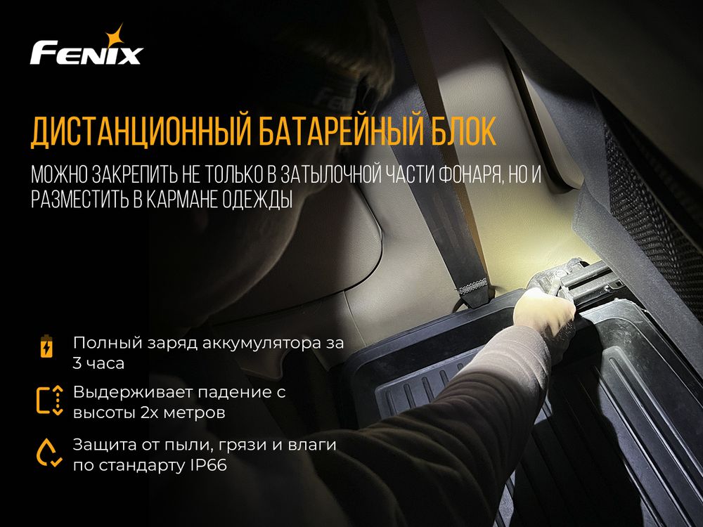 Фонарь налобный Fenix HP16R - фото 18