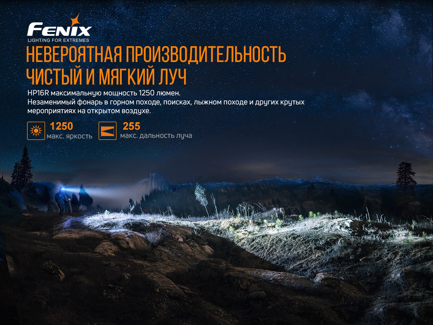 Фонарь налобный Fenix HP16R - фото 19