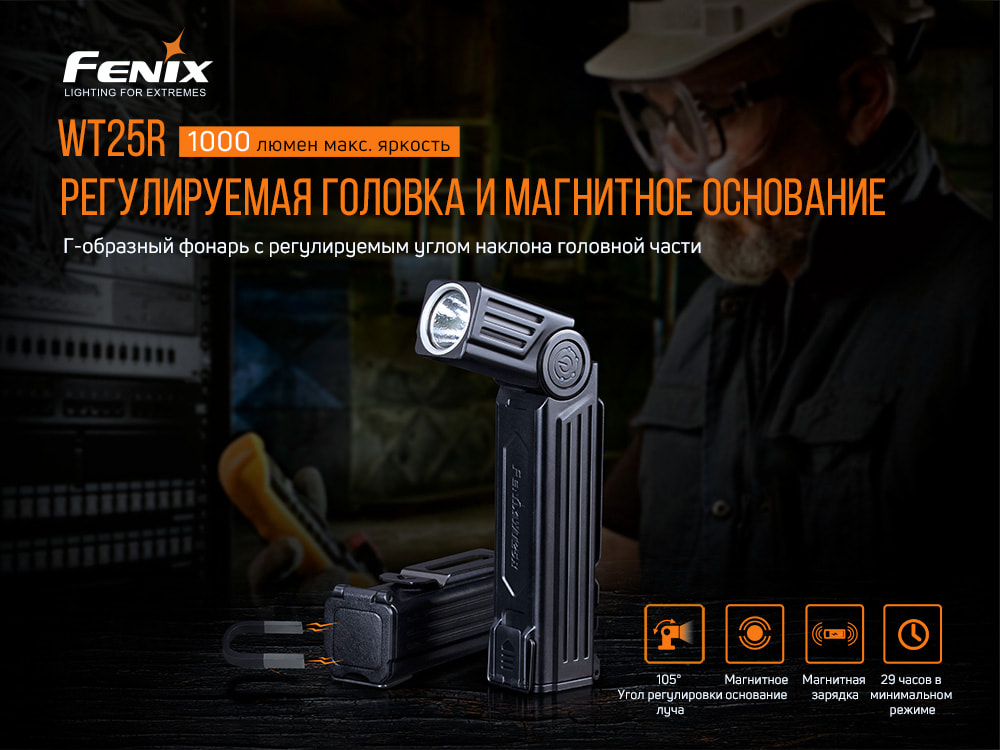 Фонарь ручной Fenix WT25R - фото 16