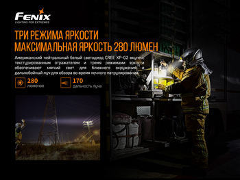 Фото Фонарь ручной Fenix WF30RE