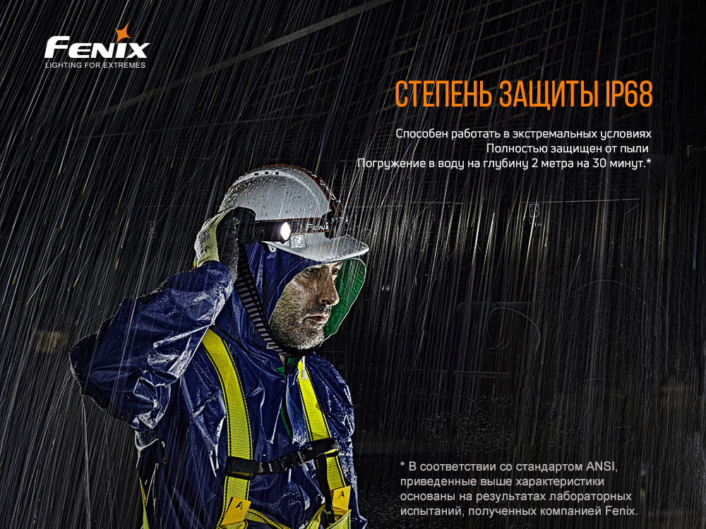 Фонарь ручной Fenix WF30RE - фото 7