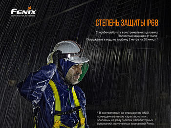 Фото Фонарь ручной Fenix WF30RE