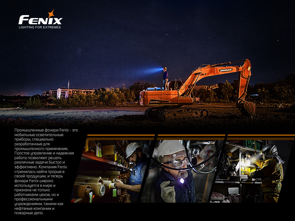 Фонарь ручной Fenix WF30RE - фото 16