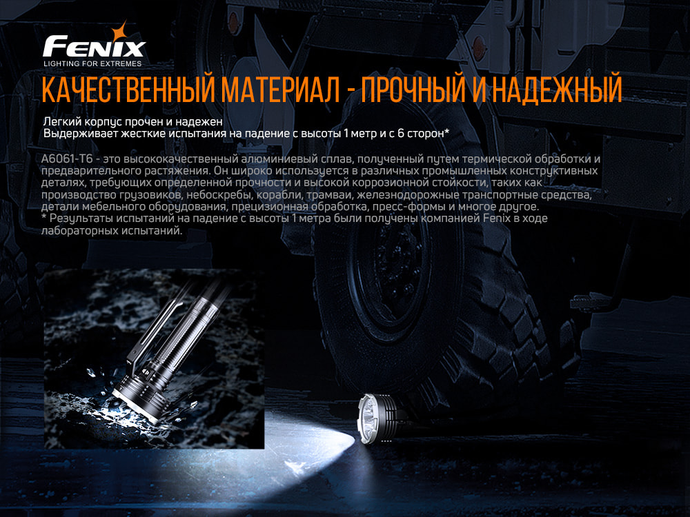 Фонарь ручной Fenix LR80R - фото 7