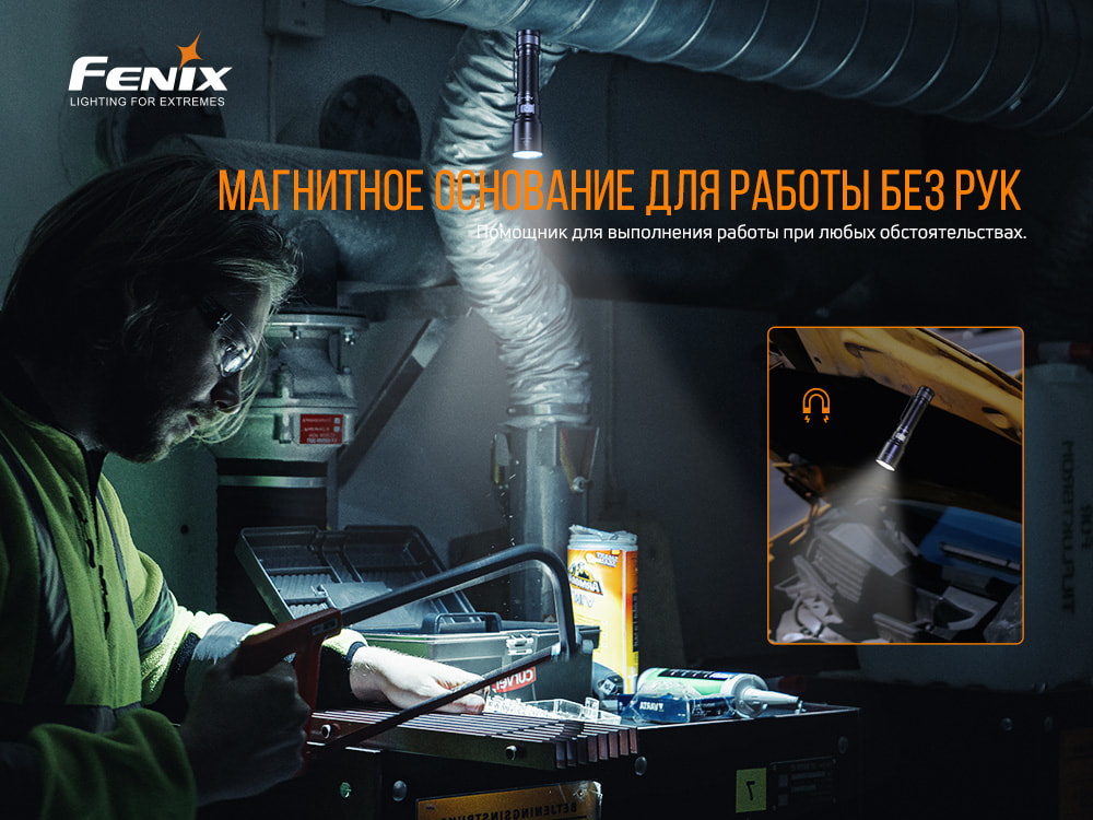 Фонарь ручной Fenix C6 V3.0 C6V30 - фото 8
