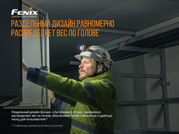 Фото Фонарь налобный Fenix HP25R V2.0 HP25RV20