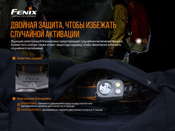 Фото Фонарь налобный Fenix HP25R V2.0 HP25RV20