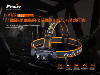 Фото Фонарь налобный Fenix HM70R
