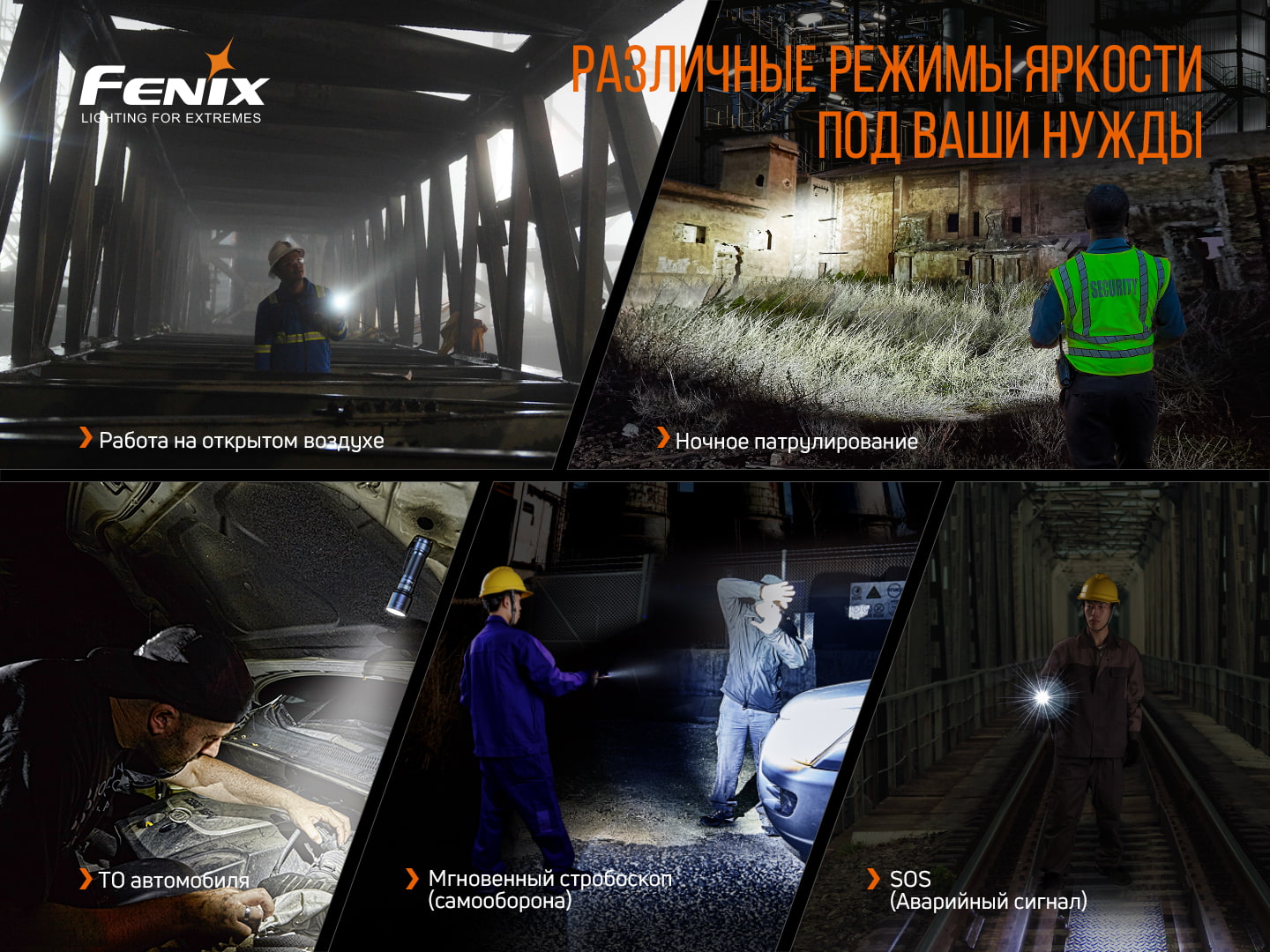 Фонарь ручной Fenix C7 - фото 12