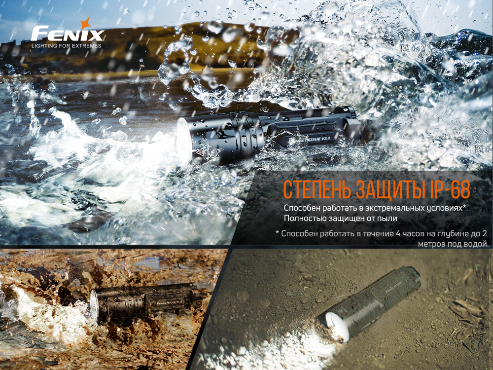 Фонарь ручной Fenix TK35UE V2.0 TK35UEV20 - фото 12