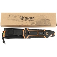 Нож Ganzo G8012V2-OR оранжевый (G8012V2-OR) с паракордом - фото 8