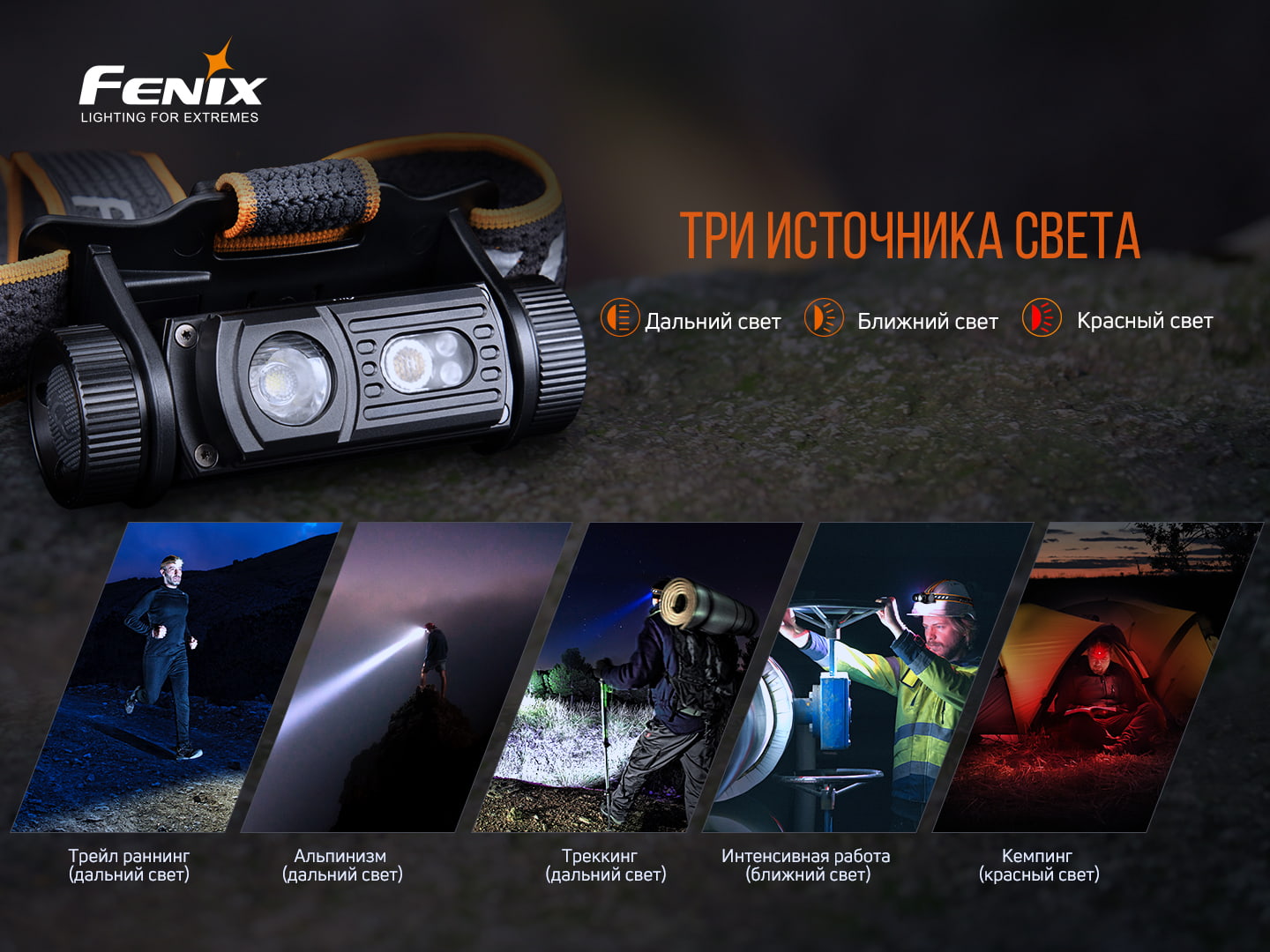 Фонарь налобный Fenix HM60R - фото 21