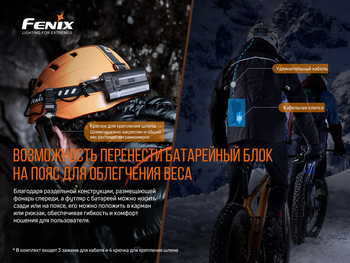 Фото Фонарь налобный Fenix HP30R V2.0 HP30RV20