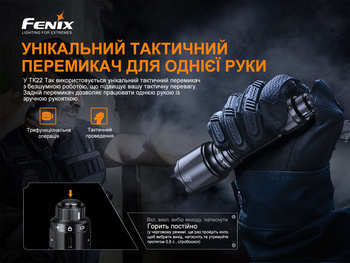 Фото Фонарь ручной Fenix TK22TAC