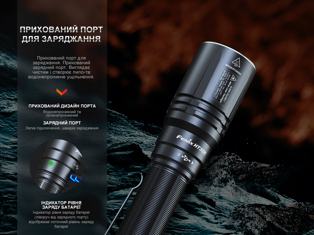 Фонарь ручной лазерный Fenix HT30R - фото 15