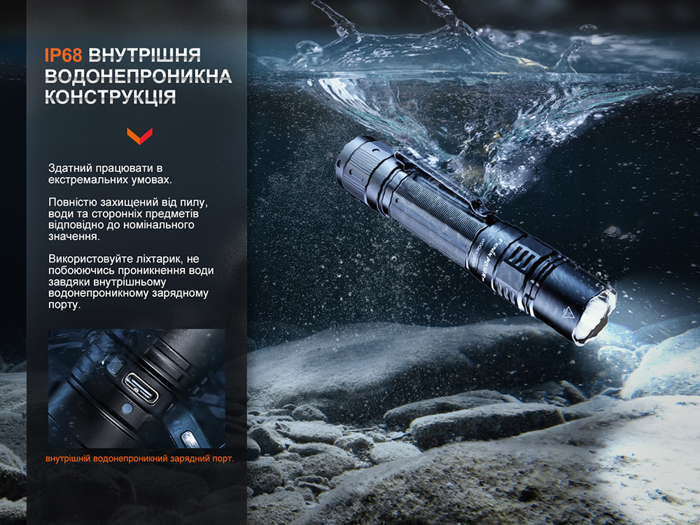 Фонарь ручной Fenix PD36R Pro - фото 6