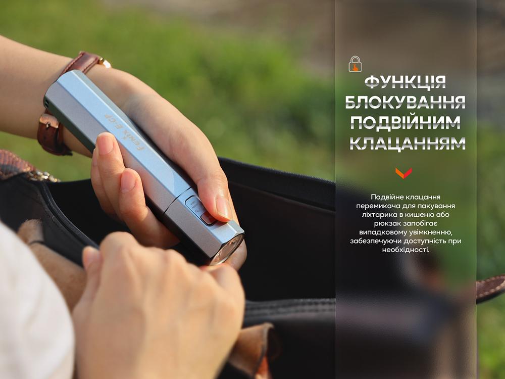 Фонарь ручной Fenix E-CP черный E-CPblack - фото 13
