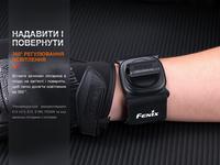 Держатель для фонаря на запястье Fenix ALW-01 - фото 7