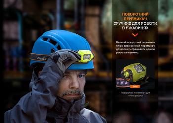 Фото Фонарь налобный Fenix WH23R с безконтактным датчиком