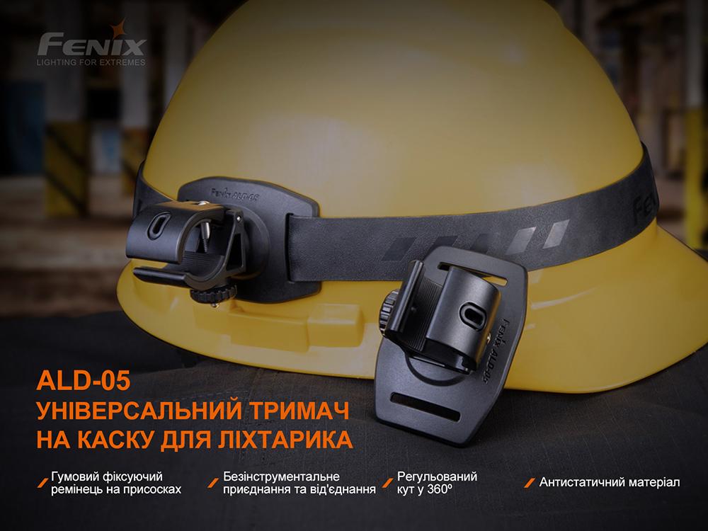 Универсальное крепление на шлем с повязкой Fenix ALD-05 - фото 9