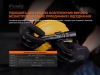 Универсальное крепление на шлем с повязкой Fenix ALD-05 - фото 7