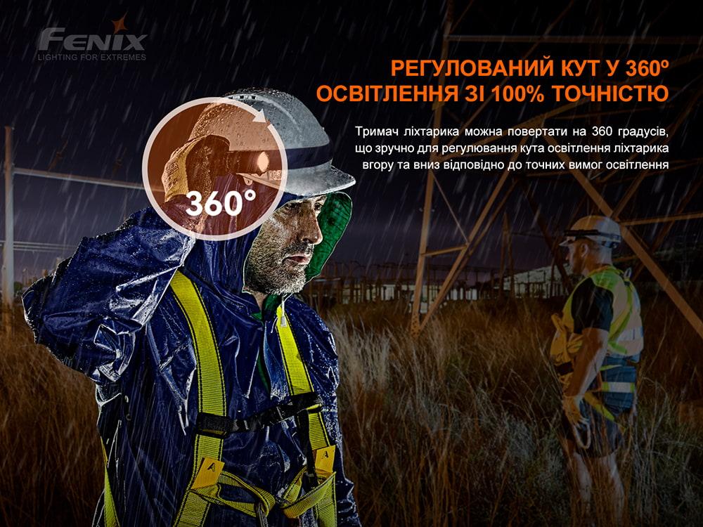 Универсальное крепление на шлем с повязкой Fenix ALD-05 - фото 6