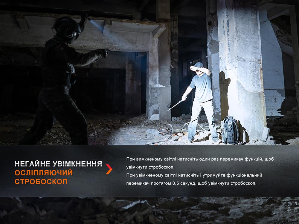 Фонарь тактический Fenix PD36R Pro RED PD36RPRORED - фото 20